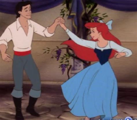 Ariel And Prince Eric Dancing