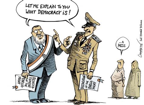 Standoff In Egypt Globecartoon Political Cartoons Patrick Chappatte