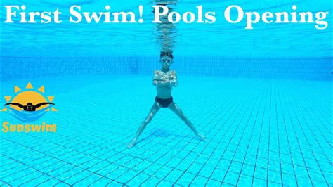First Swim Pools Opening Standard Operating Procedures Youtube