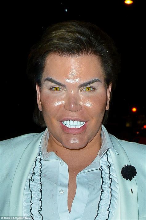 Human Ken Doll Rodrigo Alves Shows Off His New Black Hair Daily Mail