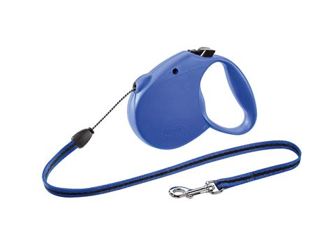 Flexi Retractable Dog Leash Cord 16 Ft Small Blue