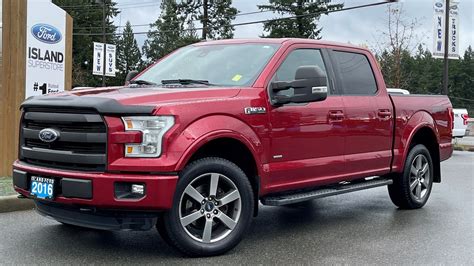 2016 Ford F 150 Lariat Moonroof Nav Spray In Liner Review Island