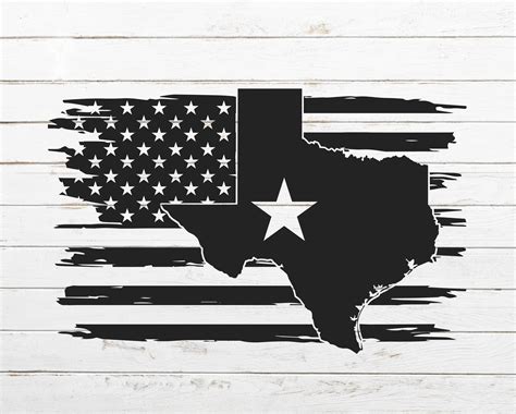 Texas Svg Flag Svg Distressed Flag Svg American Flag Svg Etsy