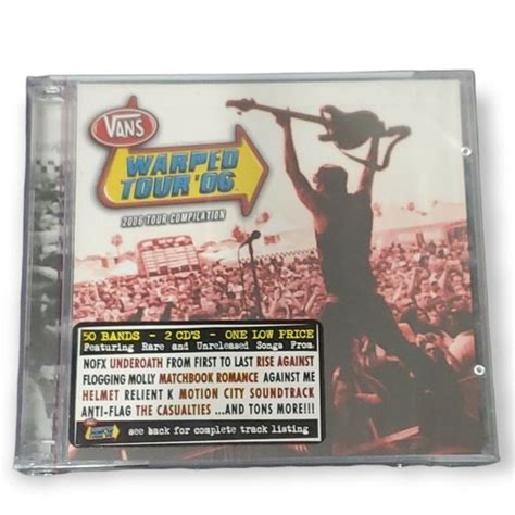 Vans Media 206 Warped Tour Compilation Various Artists 2cd Promo
