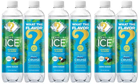 Sparkling Ice Reveals New Whattheflavorsweeps Mystery Flavor