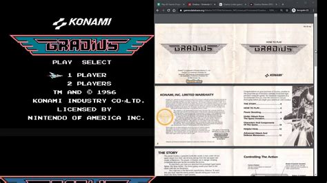 Konami command) is a special combination of buttons that appears in several konami games. Episode 035: Introducing the Konami Code With Gradius ...