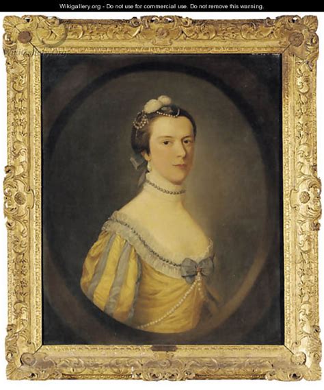 Portrait Of A Lady After Sir George Chalmers Wikigallery Org The