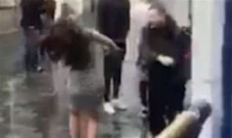 Video Bouncer Defended After Punching Woman Outside Club Evening