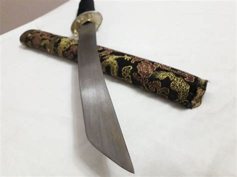 Little Katana Blade In Iron Decorated Sheath Catawiki