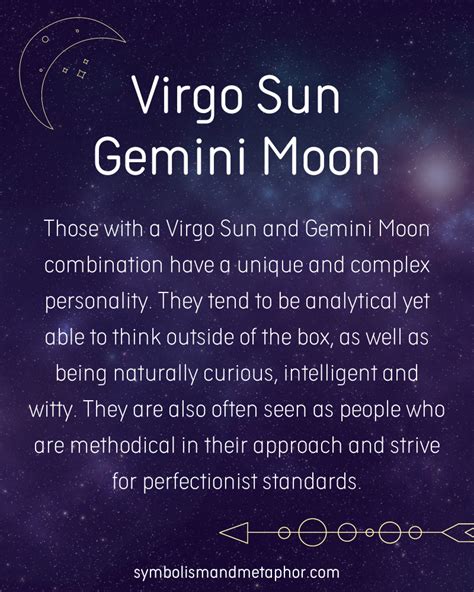 12 Virgo Sun Gemini Moon Personality Traits