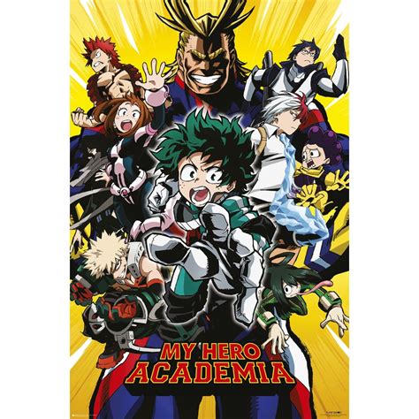My Hero Academia Season 1 Poster Big W