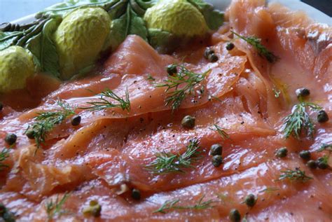 Burro e Miele: Carpaccio di salmone