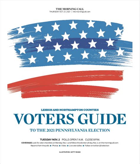 Voters Guide League Of Women Voters Lehigh County
