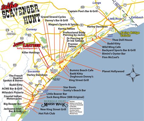 Exploring Map Of Myrtle Beach A Guide To Plan Your Perfect Beach Vacation Caribbean Map