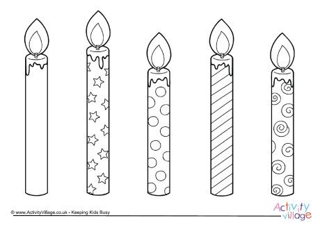 Birthday, birthday coloring pages, birthday coloring sheets, free birthday coloring pages, online birthday coloring pages, birthday pictures. Birthday Candles Colouring Page 2