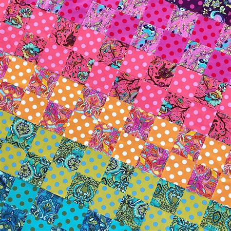 Going With A Simple Pattern For These Super Vibrant And Fun Tula All