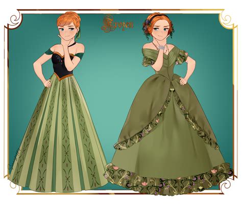 If Elsa And Anna Wore Historically Accurate Clothes By Sunnypoppy R