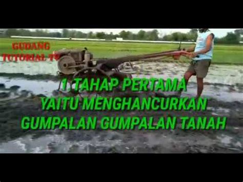 TIPS MEMBAJAK SAWAH PART 2 BY MR KADAMA YouTube