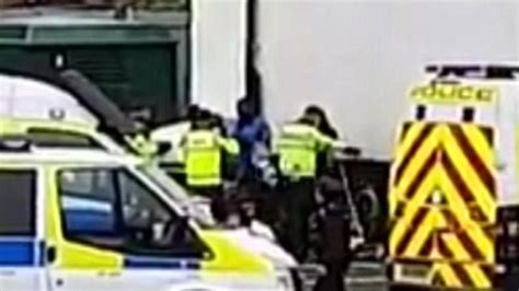 footage of suspected illegal migrant arrests in portsmouth bbc news