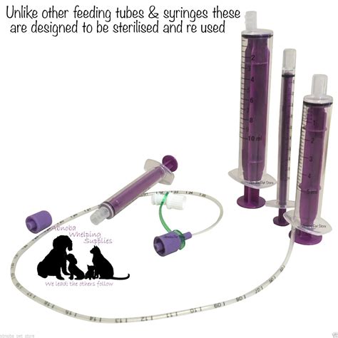 New Long Life Sterile Tube Feeding Kit 8 French 267mm Large And Extra