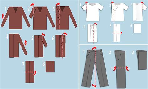 The Science Of Folding Clothes Folding Clothes Clothes Closet