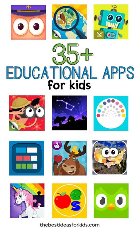 35 Best Educational Apps For Kids Kids App Educational Apps