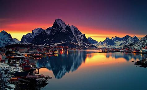 Reine Fishing Village In Lofoten Islands Of Norway Creativefields