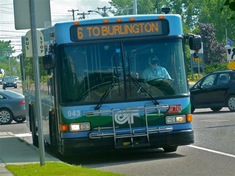 Service Change Vermont White River Junction And Burlington Bus 6