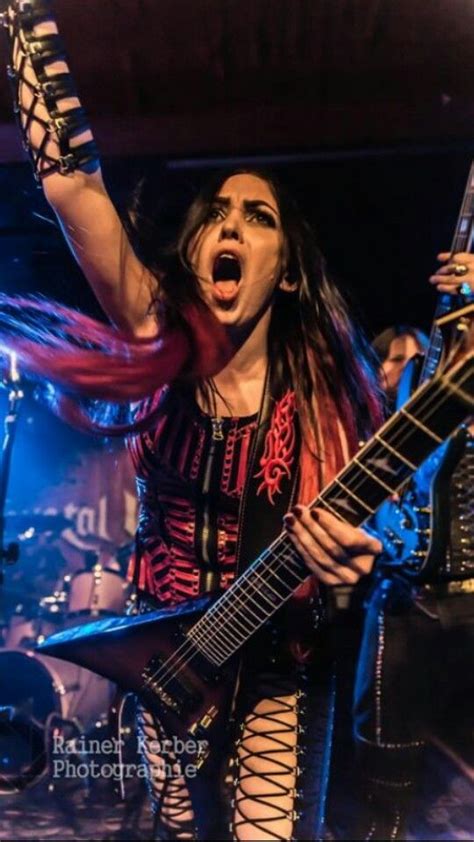 Crystal Viper Heavy Metal Girl Female Guitarist Metal Girl