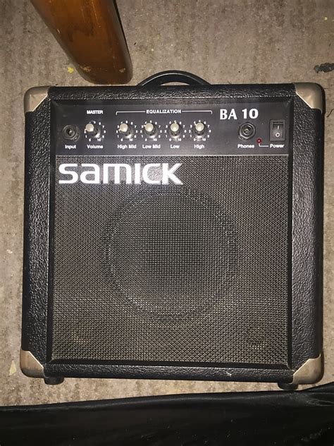 Samick Ba10 Amplifier Reverb Australia
