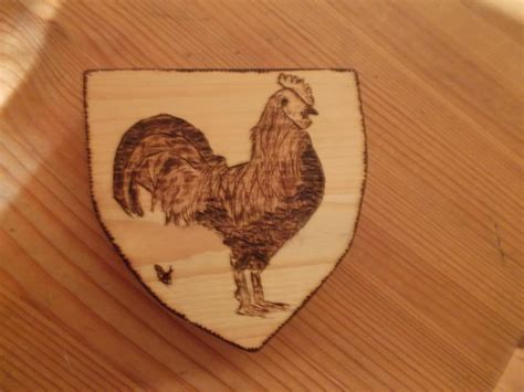 Rooster~pyrography By Mealya On Deviantart