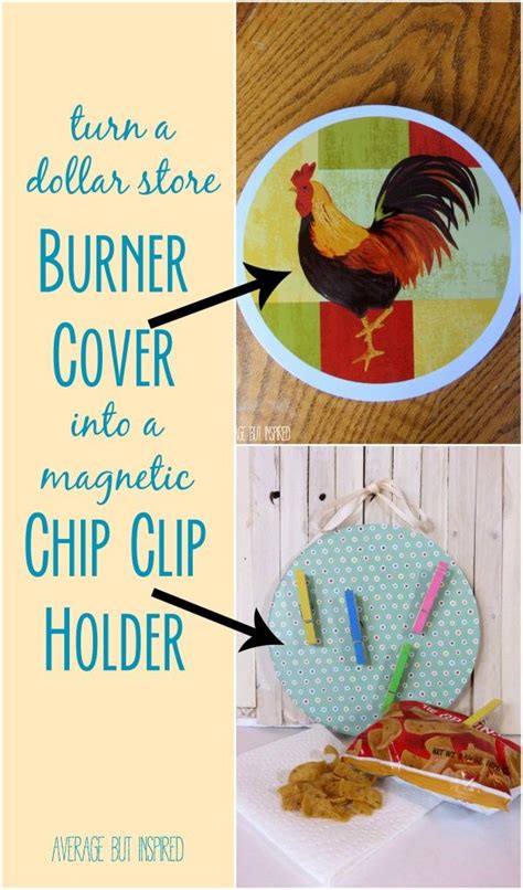 Maybe you would like to learn more about one of these? Dollar Store Magnetic Chip Clip Holder - Monthly DIY ...