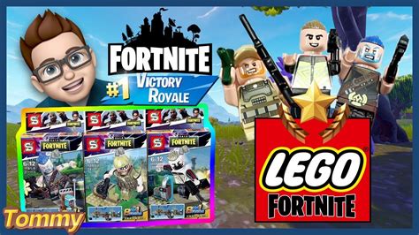 Lego Fortnite Minifiguras Abriendo Juguetes De Fortnite Youtube