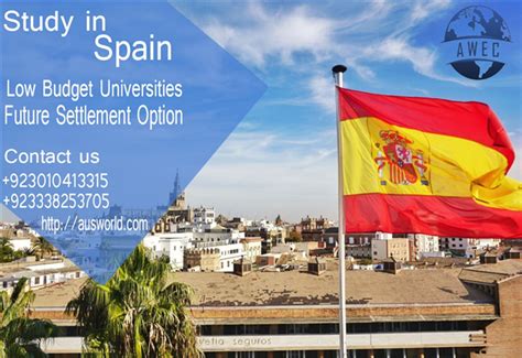 Study In Spain With Aus World Educational Consultants