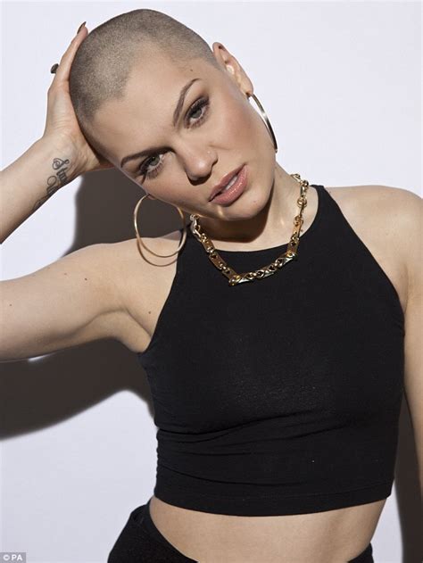 Jessie J Shows Off A Bald Head After Having Her Head Shaved For Comic
