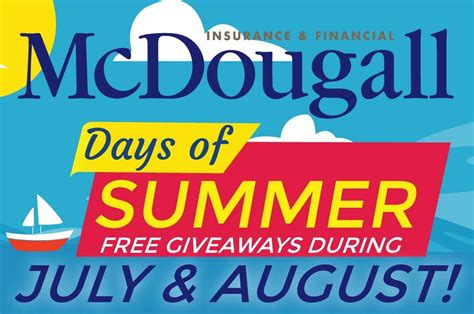 McDougall Days of Summer are Here for 2019! - McDougall ...