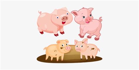 Pigs Clipart Picture Royalty Free Library 4 Pigs Clip Art Free