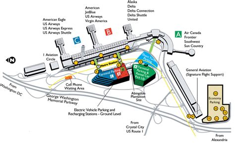 Ronald Reagan Washington National Airport Dca Terminal Guide