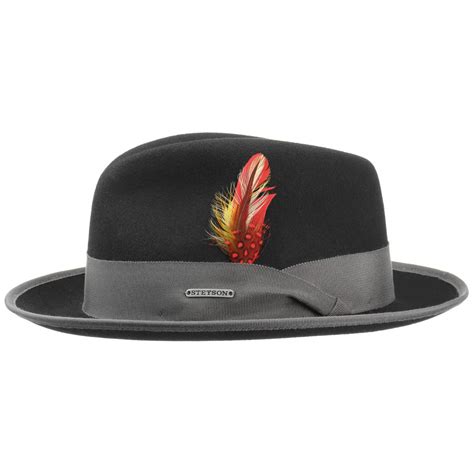 Black Haledon Stetson Hat Reference 5042 Chapellerie Traclet