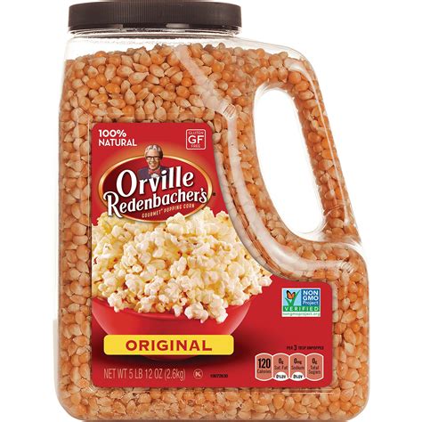 Orville Redenbachers Gourmet Popcorn Kernels Original Yellow 5 Lb