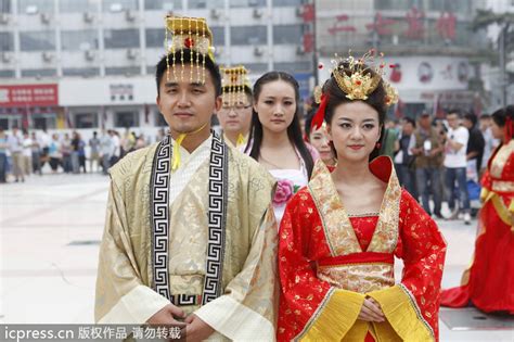 Western wedding customs, can you make asian parents like you? Traditional Hanfu wedding ceremony1| Heritage