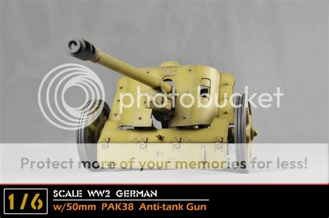 German W 50mm Pak38 Anti Tank Gun 16 Model Ebay