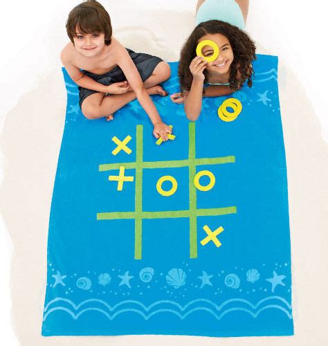 Fun Kids Beach Towel Games Ebay