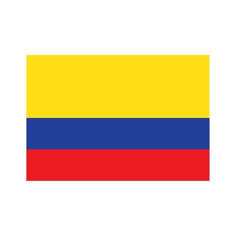 Colombian Flag Icon 16756545 Vector Art At Vecteezy