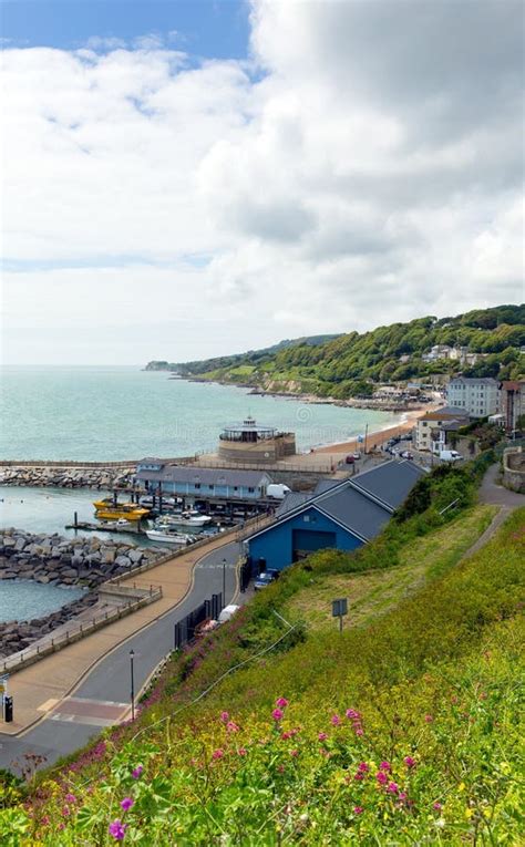 Ventnor Isle Of Wight South Coast Of The Island Tourist Town Stock