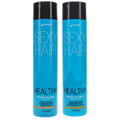 Sexy Hair Healthy Bright Blonde Shampoo And Conditioner 101 Oz Combo Pack Lala Daisy