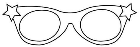 Glasses Coloring Page Coloring Pages