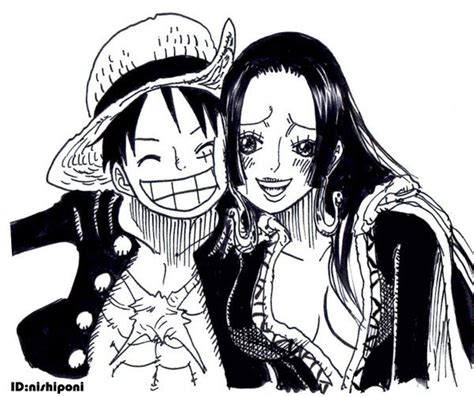 Luffy X Hancock ♡ One Piece Manga Piecings One Piece Anime
