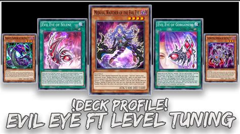 Evil Eye Ft Level Tuning Deck Profile Yu Gi Oh Duel Links Youtube