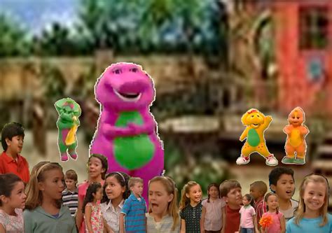 Image The Main Cast Of Barney And Friends Season 11 Uk Without